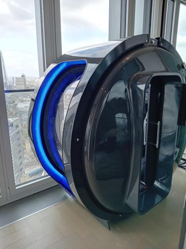 Blue-light-next-to-window